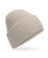 BB385R B385R Classic engineered deep-cuffed beanie natural stone colour image