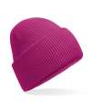 BB385R B385R Classic engineered deep-cuffed beanie festival fuchsia colour image