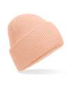 BB385R B385R Classic engineered deep-cuffed beanie Peach colour image