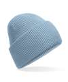 BB385R B385R Classic engineered deep-cuffed beanie Dusty Blue colour image