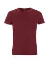 EP100 Organic Unisex Jersey T Shirt Burgundy colour image