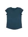 EP16 Women's Rolled Sleeve T Shirt Stone Wash Denim colour image