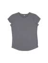 EP16 Women's Rolled Sleeve T Shirt Stone Wash Grey colour image