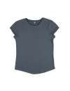 EP16 Women's Rolled Sleeve T Shirt Light Charcoal colour image
