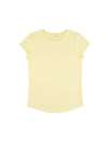 EP16 Women's Rolled Sleeve T Shirt Pale Lemon colour image