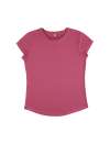 EP16 Women's Rolled Sleeve T Shirt Berry colour image