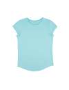 EP16 Women's Rolled Sleeve T Shirt Turquoise Blue colour image