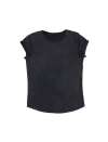 EP16 Women's Rolled Sleeve T Shirt stone wash black colour image