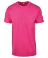 BY004 T Shirt Round Neck Hibiskus Pink colour image