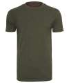 BY004 T Shirt Round Neck Olive colour image