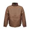 RG045 Regatta Dover Waterproof Insulated Jacket Otter / Black colour image