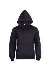 GR51 Eco Hoodie Black colour image