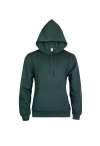 GR51 Eco Hoodie Bottle Green colour image