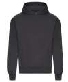 JH120 Heavyweight signature boxy hoodie Solid Charcoal colour image