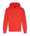 JH120 Heavyweight signature boxy hoodie Soft Red colour image