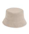 B90NB Junior organic cotton bucket hat Sand colour image