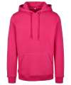 BY011 Heavy hoodie Hibiskus Pink colour image