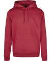 BY011 Heavy hoodie Burgundy colour image