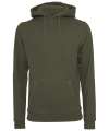 BY011 Heavy hoodie Olive colour image