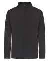 LV874 1/4 Zip Tracksuit Top Black colour image