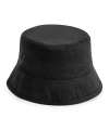 BB90N B90N Organic Cotton Bucket Hat Black colour image