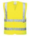 PW416 Eco Hi vis vest Yellow colour image