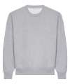 JH123 Signature Heavyweight Sweatshirt Heather Grey colour image