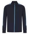 LV871 Knitted tracksuit top Navy / Sky colour image
