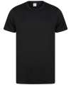TL545 Tombo Unisex Recycled Performance T Shirt Black colour image