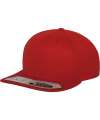 F110 (110)YP020 Fitted Snapback Cap Red colour image