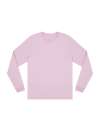 EP185L earth positive premium long sleeve t-shirt faded pink colour image