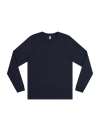 EP185L earth positive premium long sleeve t-shirt French Navy colour image