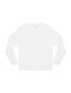 EP185L earth positive premium long sleeve t-shirt White colour image