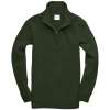 W75 Quarter Zip Sweatshirt Bottle Green colour image