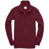 W75 Quarter Zip Sweatshirt Maroon colour image