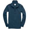 W75 Quarter Zip Sweatshirt Deep Sea Blue colour image