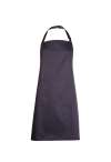 UC940 Bib Apron With Pocket Black colour image