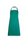 UC940 Bib Apron With Pocket Bottle Green colour image