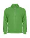 CQ021033 ¼ zip Sweatshirt Apple Green colour image