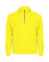 CQ021033 ¼ zip Sweatshirt Visibility Yellow colour image