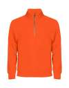 CQ021033 ¼ zip Sweatshirt Visibility Orange colour image