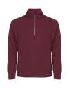 CQ021033 ¼ zip Sweatshirt Burgundy colour image