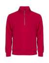 CQ021033 ¼ zip Sweatshirt Red colour image