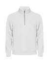 CQ021033 ¼ zip Sweatshirt White colour image