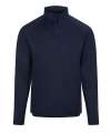 JC230 Lightweight active 1/4 zip French Navy colour image