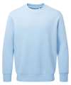 AM020 Organic Sweatshirt Light Blue colour image