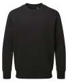 AM020 Organic Sweatshirt Black colour image