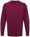 AM020 Organic Sweatshirt Burgundy colour image