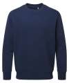 AM020 Organic Sweatshirt Navy colour image