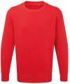 AM020 Organic Sweatshirt Red colour image